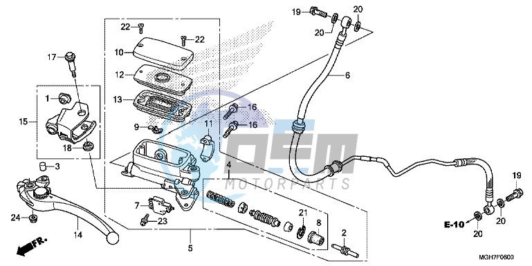 CLUTCH MASTER CYLINDER