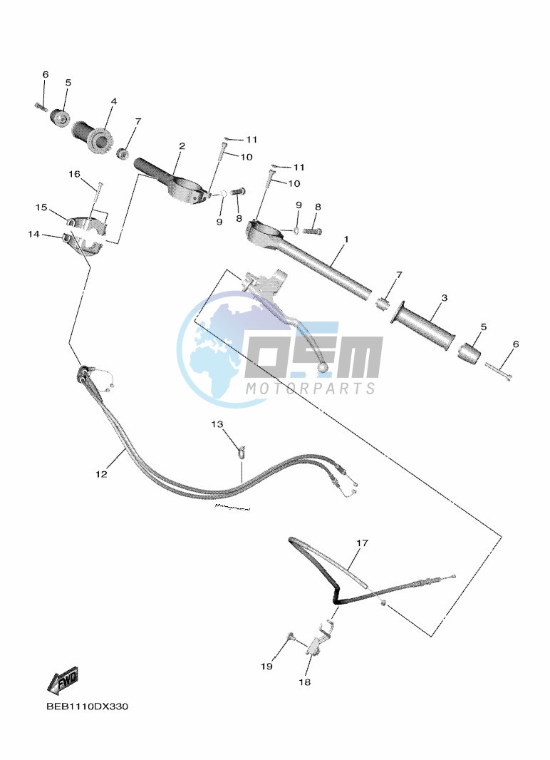 STEERING HANDLE & CABLE