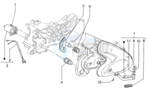 Zip & Zip 100 drawing Starter motor