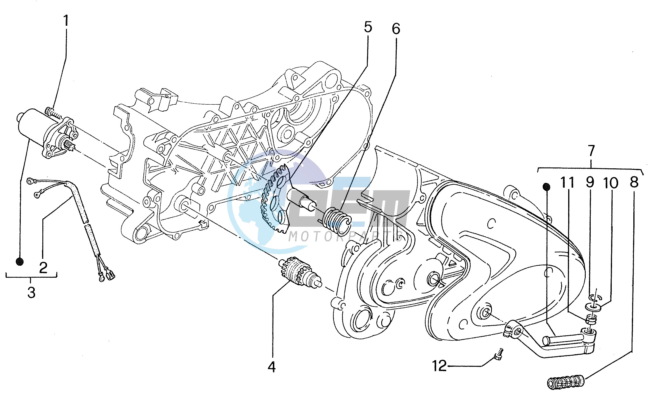 Starter motor