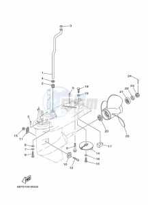 F40FEHDL drawing LOWER-CASING-x-DRIVE-2