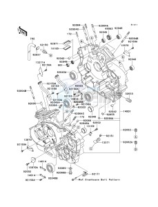 VN 1600 A [VULCAN 1600 CLASSIC] (A6F-A8FA) A8FA drawing CRANKCASE