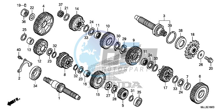 TRANSMISSION ( NC750X/ XA)