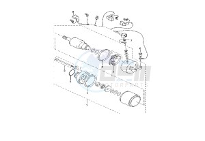 YP R X-MAX 250 drawing STARTING MOTOR