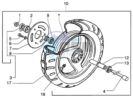 Front wheel