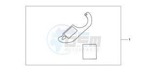 XL700V9 F / CMF drawing METER PANEL