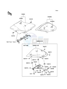 NINJA ZX-6R ZX636-C1H FR GB XX (EU ME A(FRICA) drawing Seat