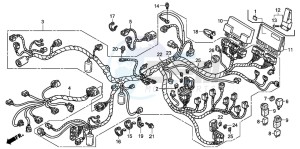 ST1300A drawing WIRE HARNESS (ST1300A)