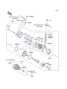 JET SKI ULTRA 300LX JT1500JBF EU drawing Starter Motor