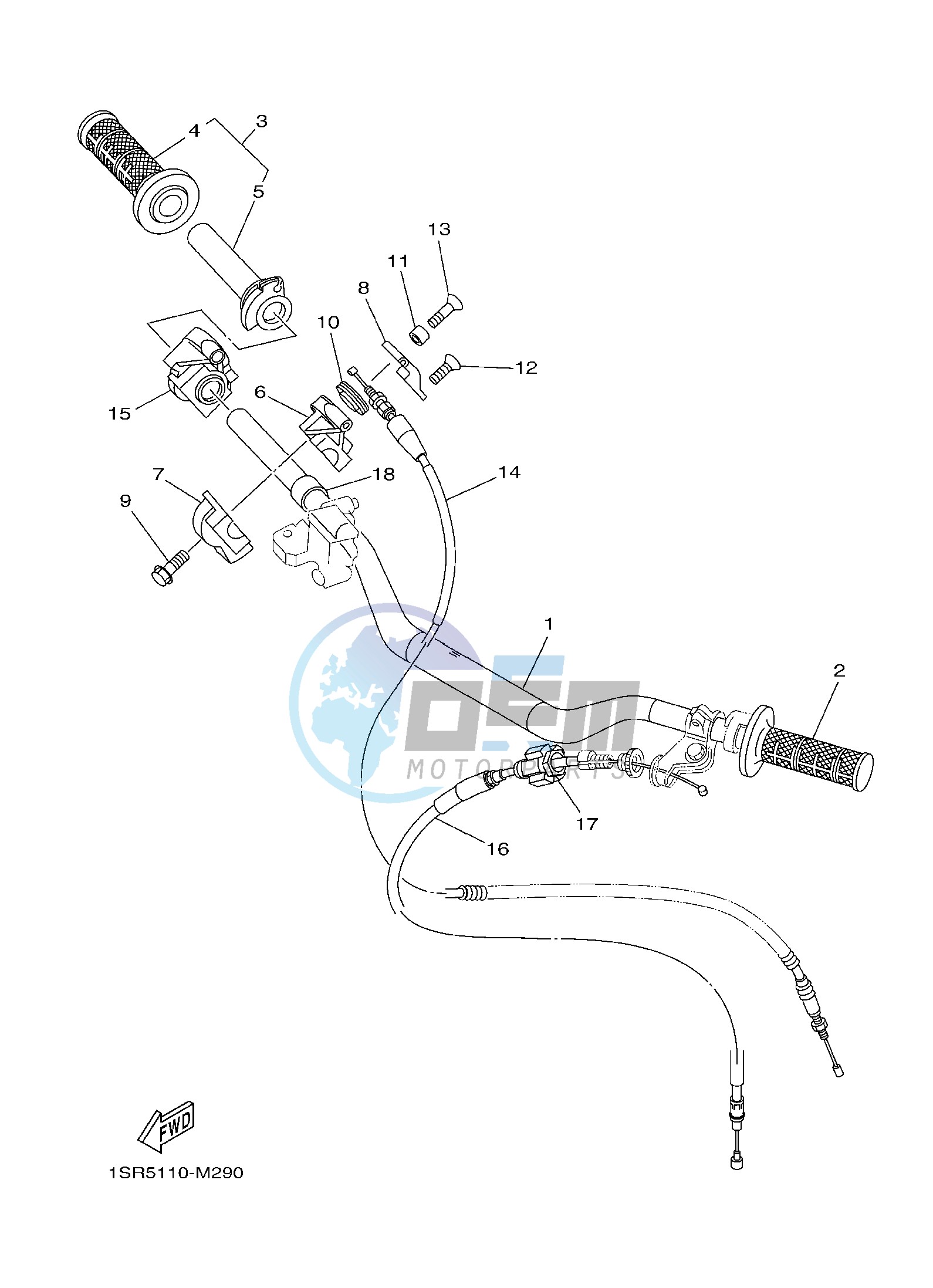 STEERING HANDLE & CABLE