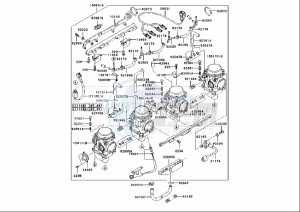 ZRX S 1200 (EU) drawing CARBURETOR