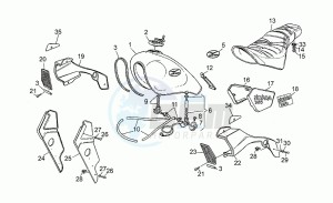 Nevada 350 drawing Body