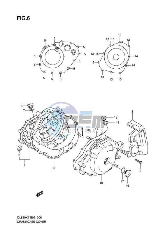 CRANKCASE COVER