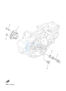 YZ250F (1SM1 1SM2 1SM3 1SM4) drawing OIL PUMP