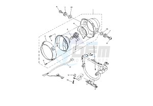 XG TRICKER 250 drawing HEADLIGHT