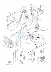 XSR700 MTM690D (BJX2) drawing ELECTRICAL 1