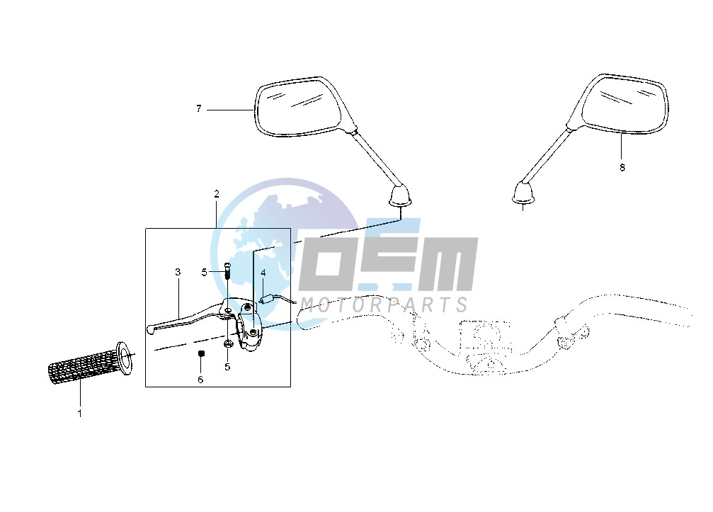 Rear brake control