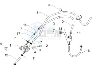 Runner 200 VXR 4t Race (UK) UK drawing Supply system