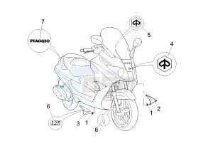 X8 125 drawing Labels