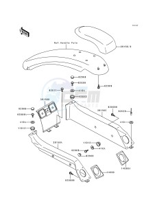 JS 750 A [750 SX] (A1-A4) [750 SX] drawing PADS-- &NAMI.KAW60985 93- -