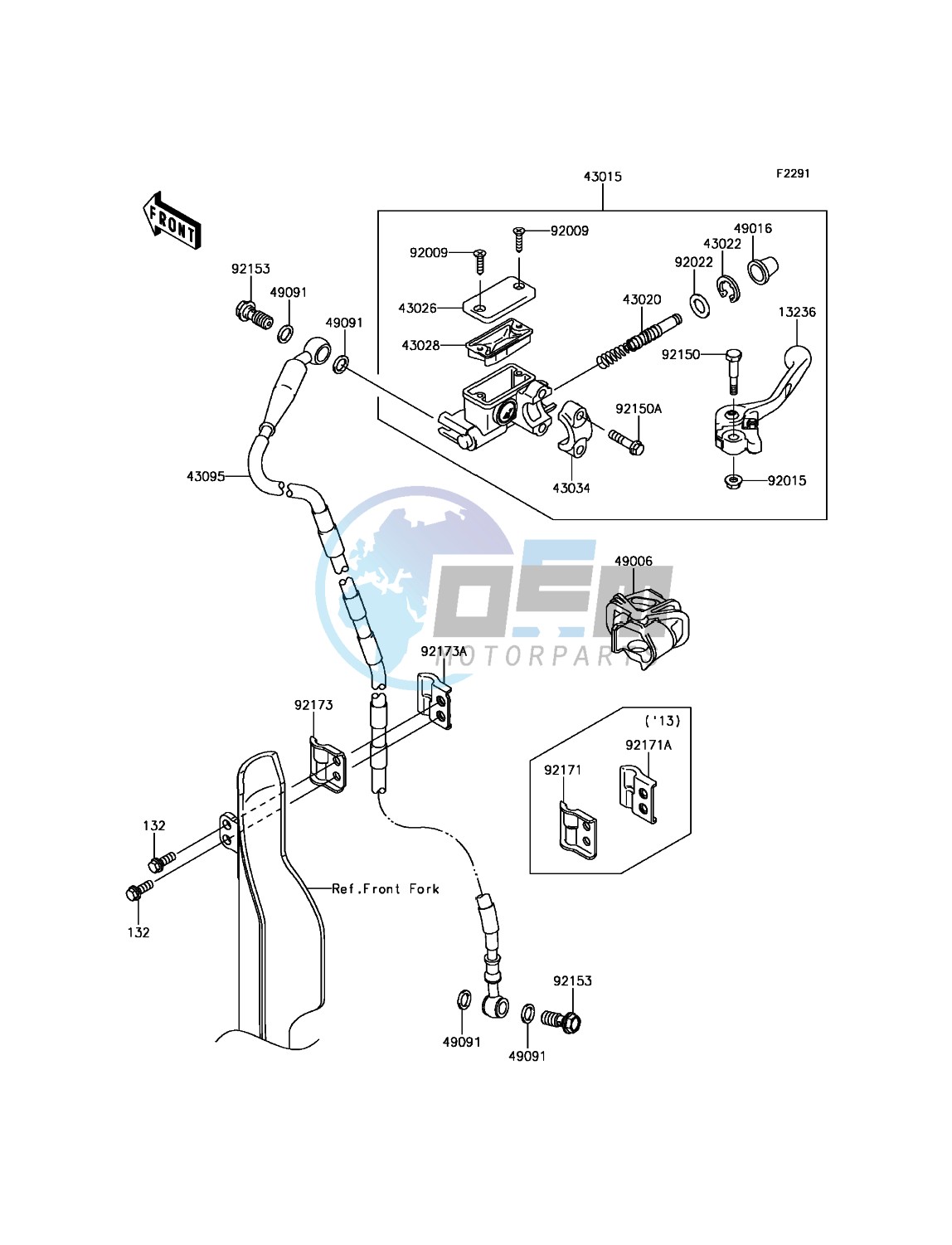 Front Master Cylinder