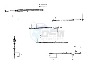 PX 125-150-200 drawing Control Cables