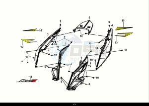 ORBIT III 50 (XE05W2-NL) (E5) (M1) drawing BODY COVER