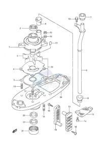 DF 50 drawing Water Pump