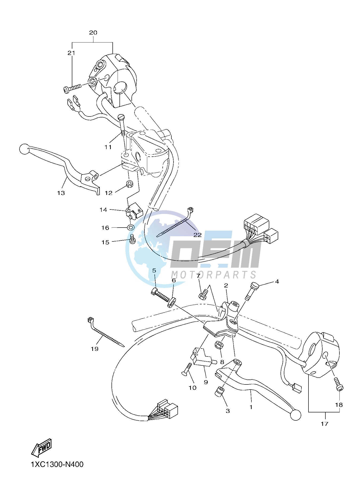 HANDLE SWITCH & LEVER