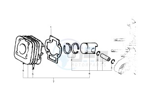 Typhoon 50 drawing Cylinder - Piston