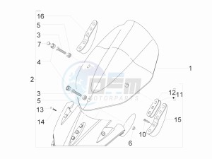 Nexus 250 SP e3 drawing Windshield