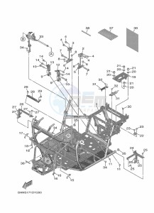 YXE850EN YX85EPAP (BANU) drawing FRAME