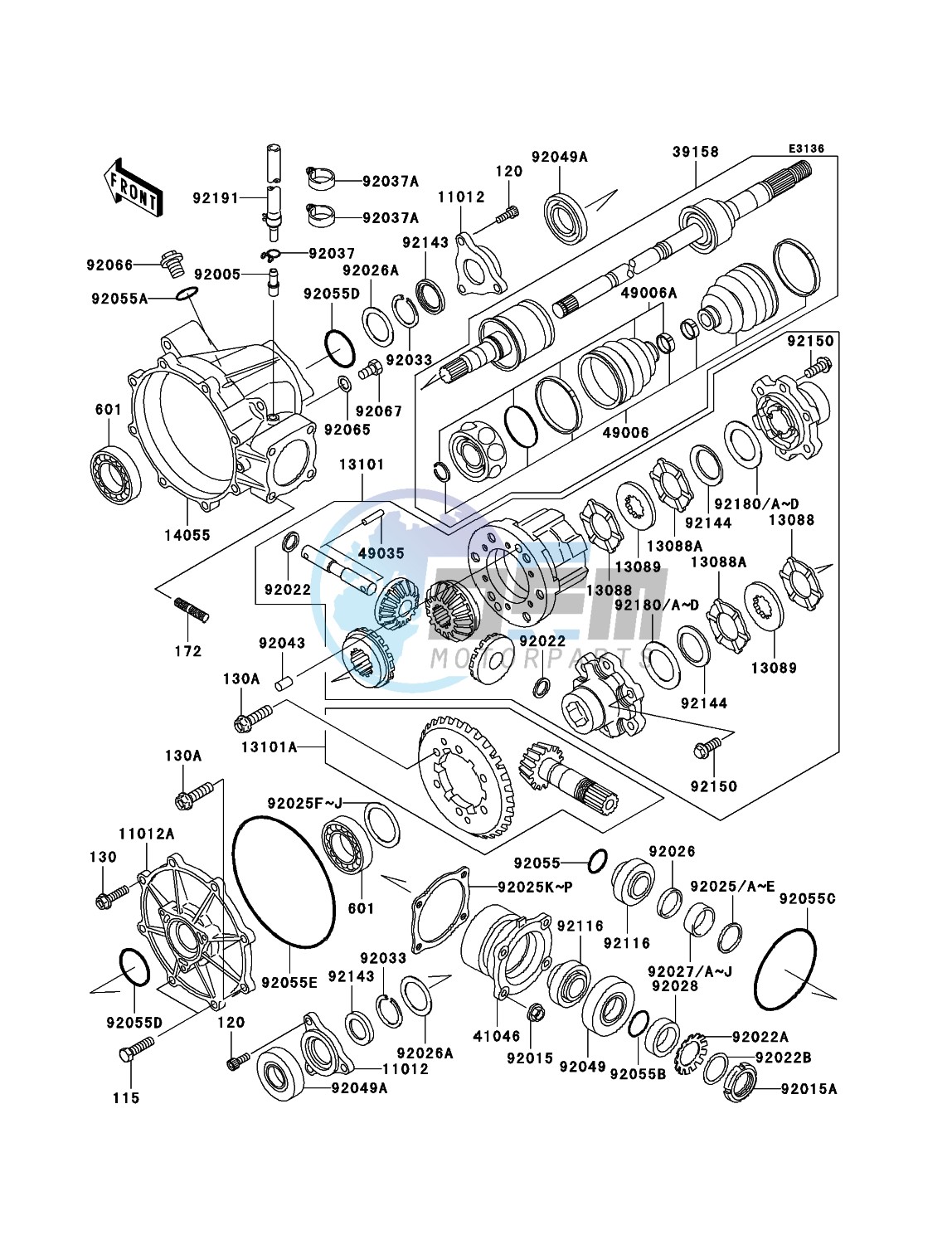 Drive Shaft-Front