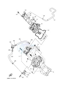 YXE700E YXE70WPXG WOLVERINE R-SPEC EPS (2MB3) drawing CYLINDER HEAD