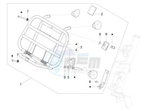 PRIMAVERA 50 4T 3V 25 KMH NOABS E4 25 kmh (EMEA) drawing Front luggage rack