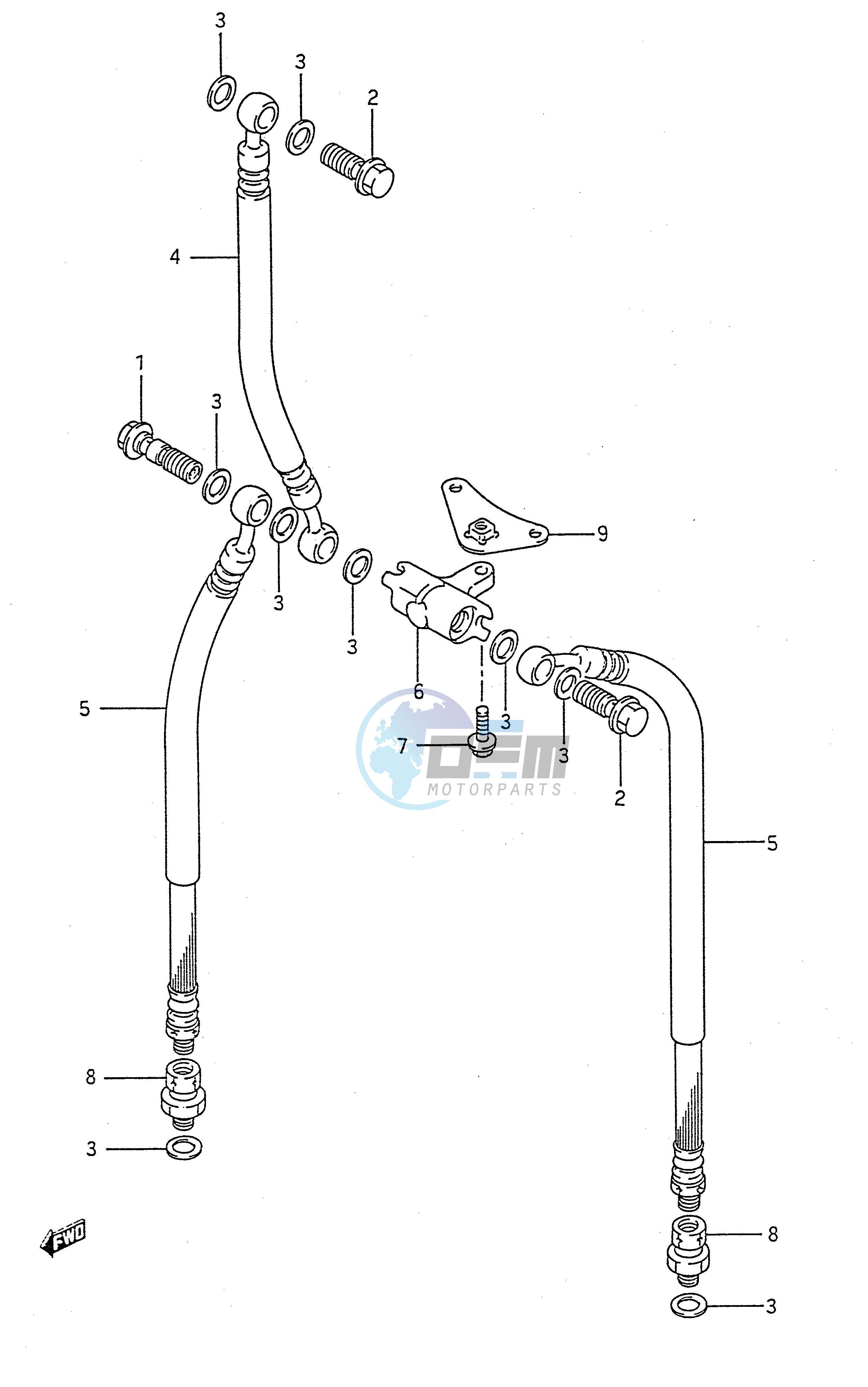 FRONT BRAKE HOSE