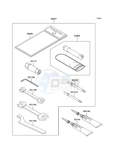 KVF360 KVF360-B3 EU drawing Owner's Tools