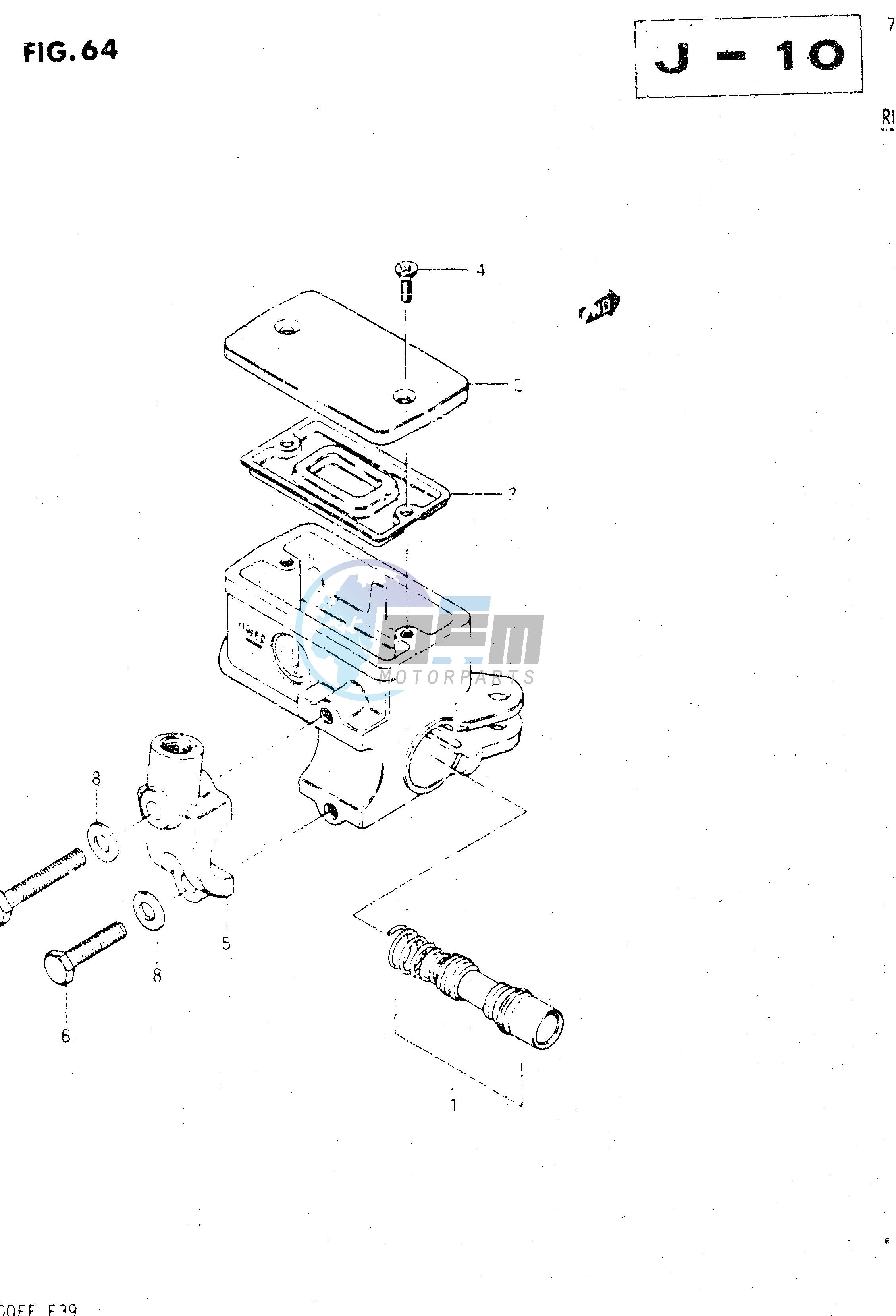 FRONT MASTER CYLINDER