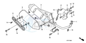 SH1259 France - (F / CMF 2F) drawing EXHAUST MUFFLER