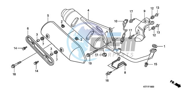 EXHAUST MUFFLER