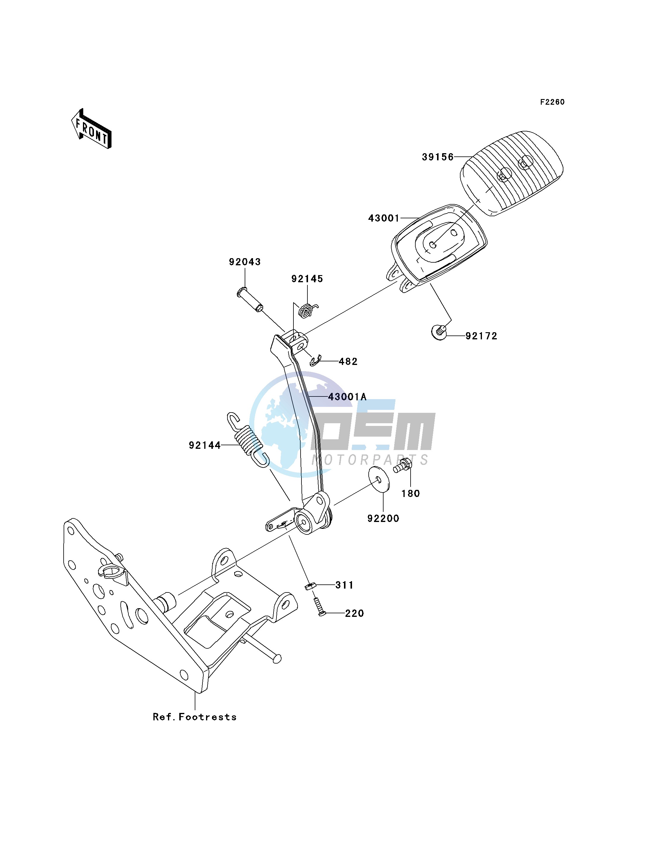 BRAKE PEDAL_TORQUE LINK