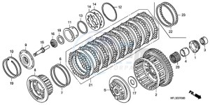 CBR1000RR9 UK - (E / MKH TRI) drawing CLUTCH