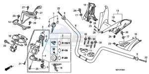 FJS400D9 ED / 2ED drawing HANDLE PIPE/HANDLE COVER (FJS400D9/FJS400A)