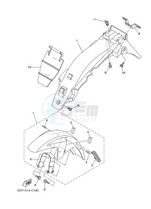 YBR125E (4P2T) drawing FENDER