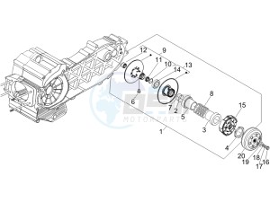 Beverly 500 (USA) USA drawing Driven pulley