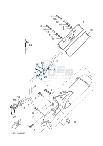 CW50LN BOOSTER (1WP3 1WP4) drawing EXHAUST