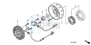 FES1259 France - (F / CMF 2F) drawing GENERATOR