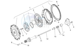 Norge 1200 IE 8V EU and 2016 USA-CN drawing Clutch