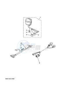 F40B drawing SPEEDOMETER