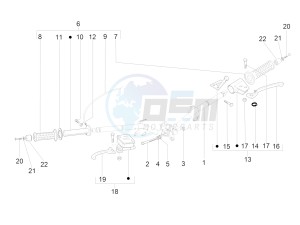 Liberty 50 4T PTT 2017 (B-NL) (B-NL) drawing Handlebars - Master cil.